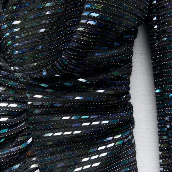 NWT ZARA MIRRORED BLAZER DRESS 0387/172 - Picture 10 of 10